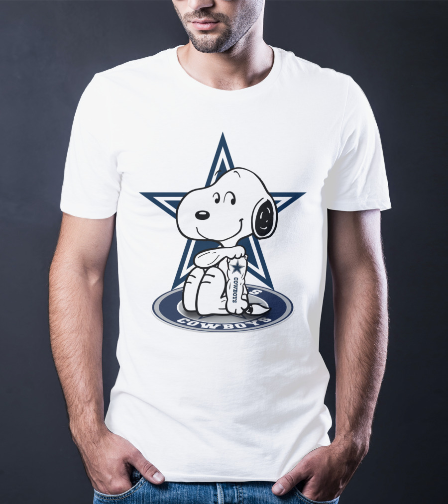 Snoopy Dallas Cowboys Star T-Shirt
