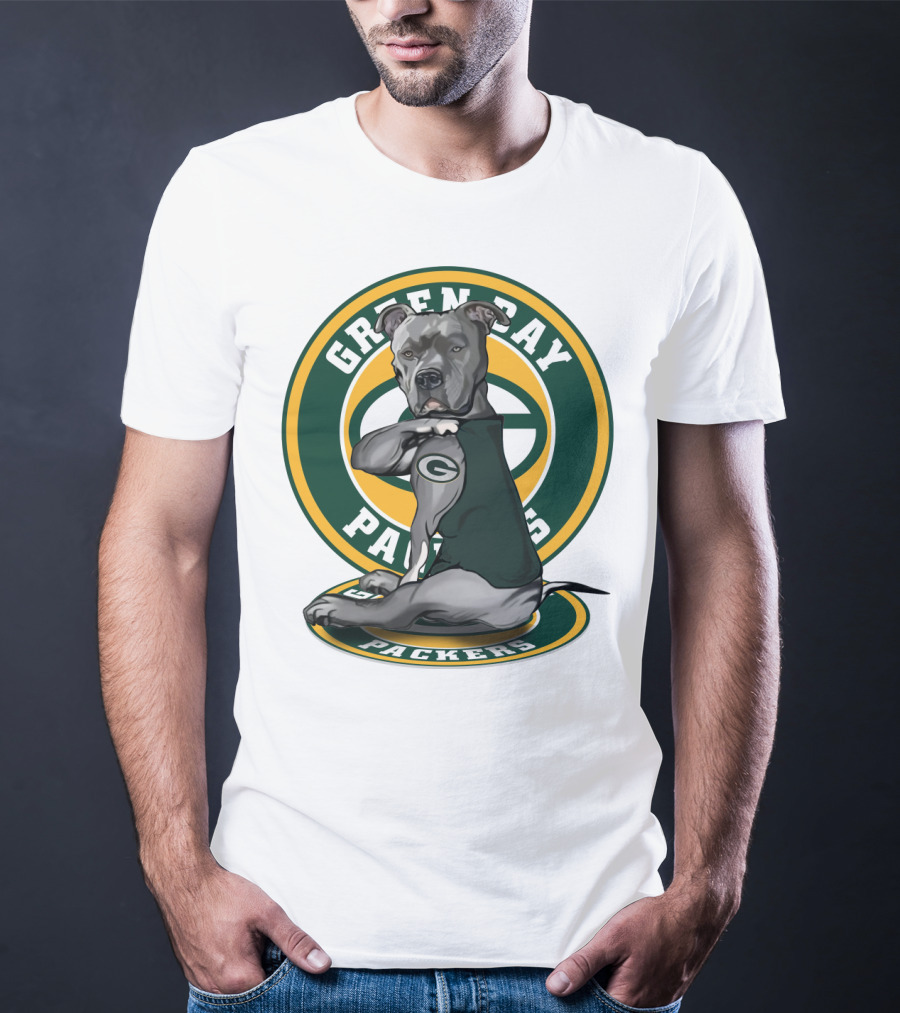 Green Bay Packers Pitbull T-Shirt