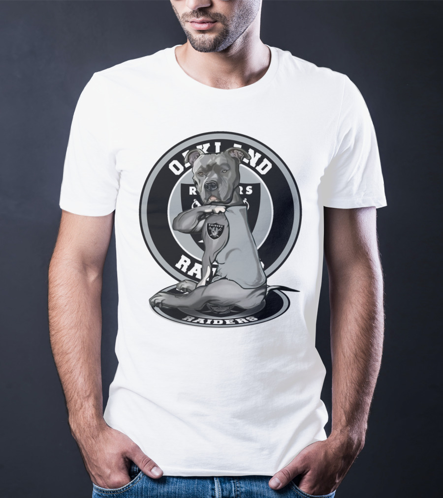 Oakland Raiders Pitbull Raiders T-Shirt