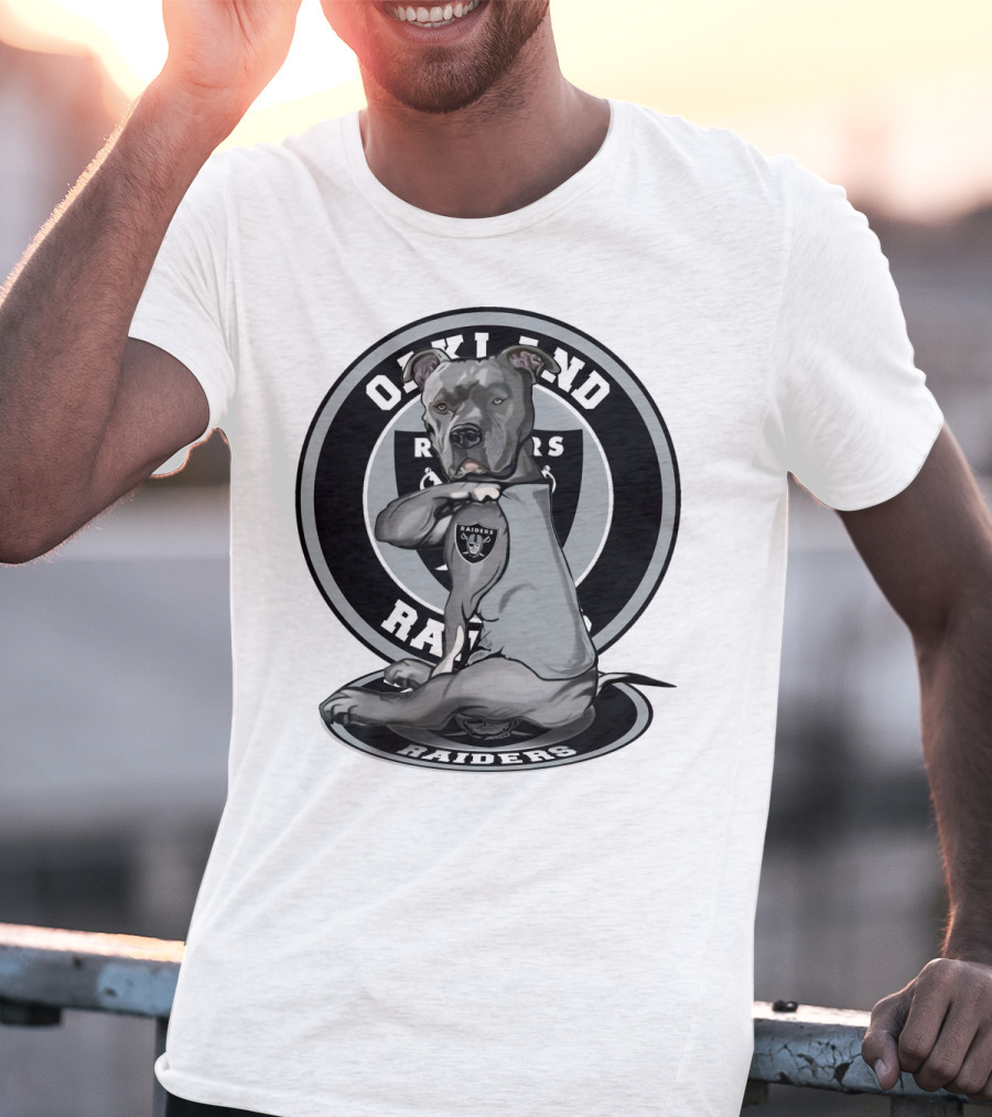 Oakland Raiders Pitbull Raiders T-Shirt