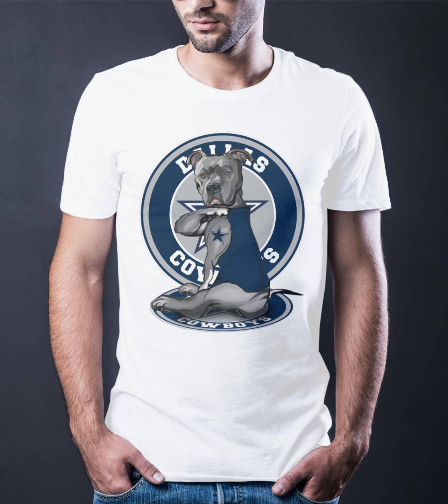 Dallas Cowboys Pitbull Star T-Shirt