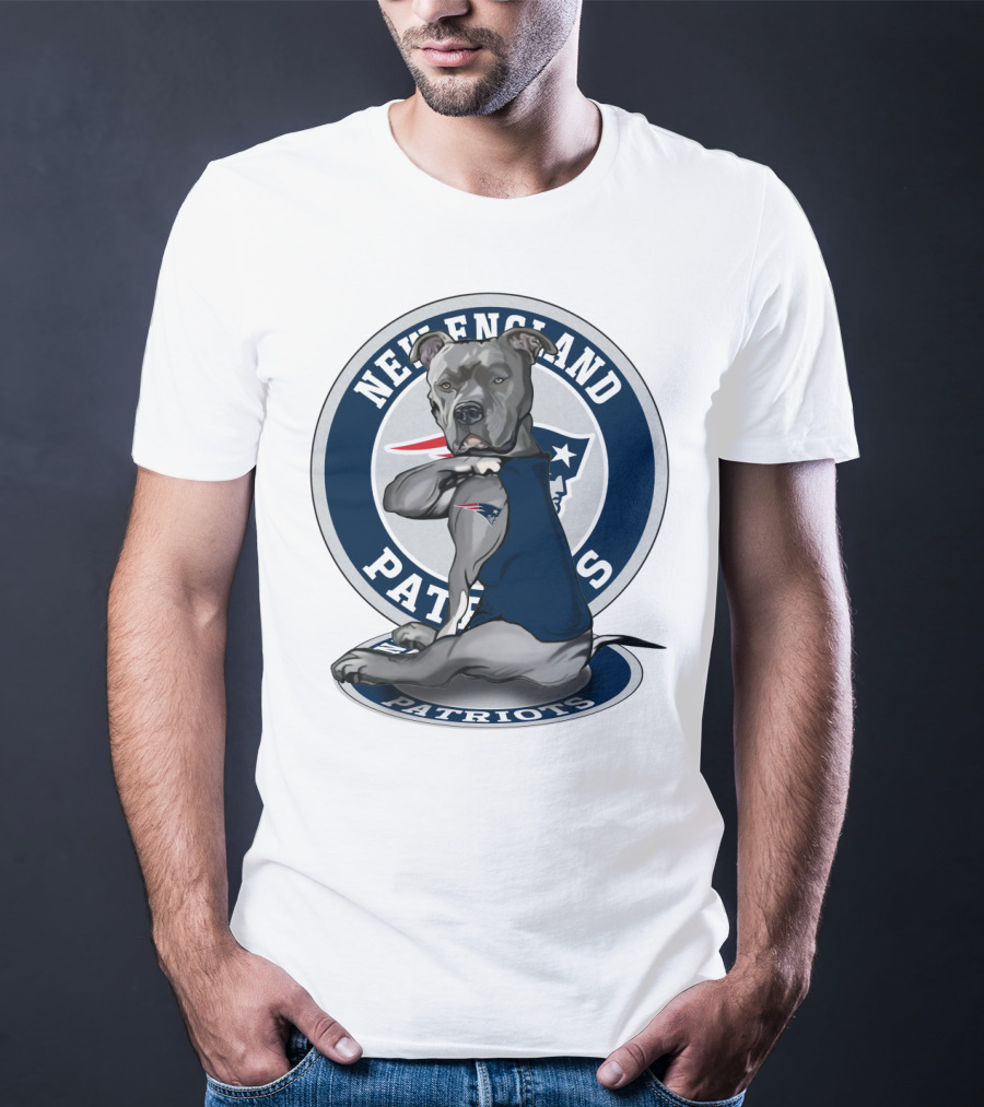 New England Patriots Pitbull T-Shirt