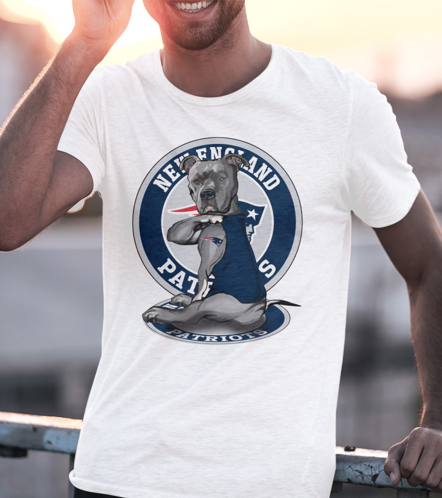 New England Patriots Pitbull T-Shirt