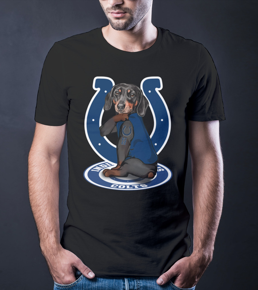 Indianapolis Colts Dachshunds Fan T-Shirt