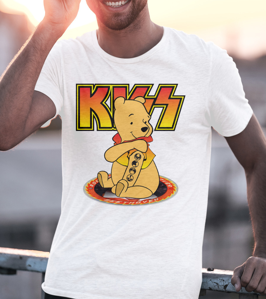KISS Pooh Beethoven Band T-Shirt