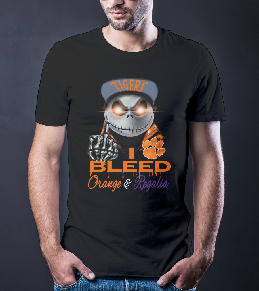 Tigers I Bleed Orange & Regalia T-Shirt