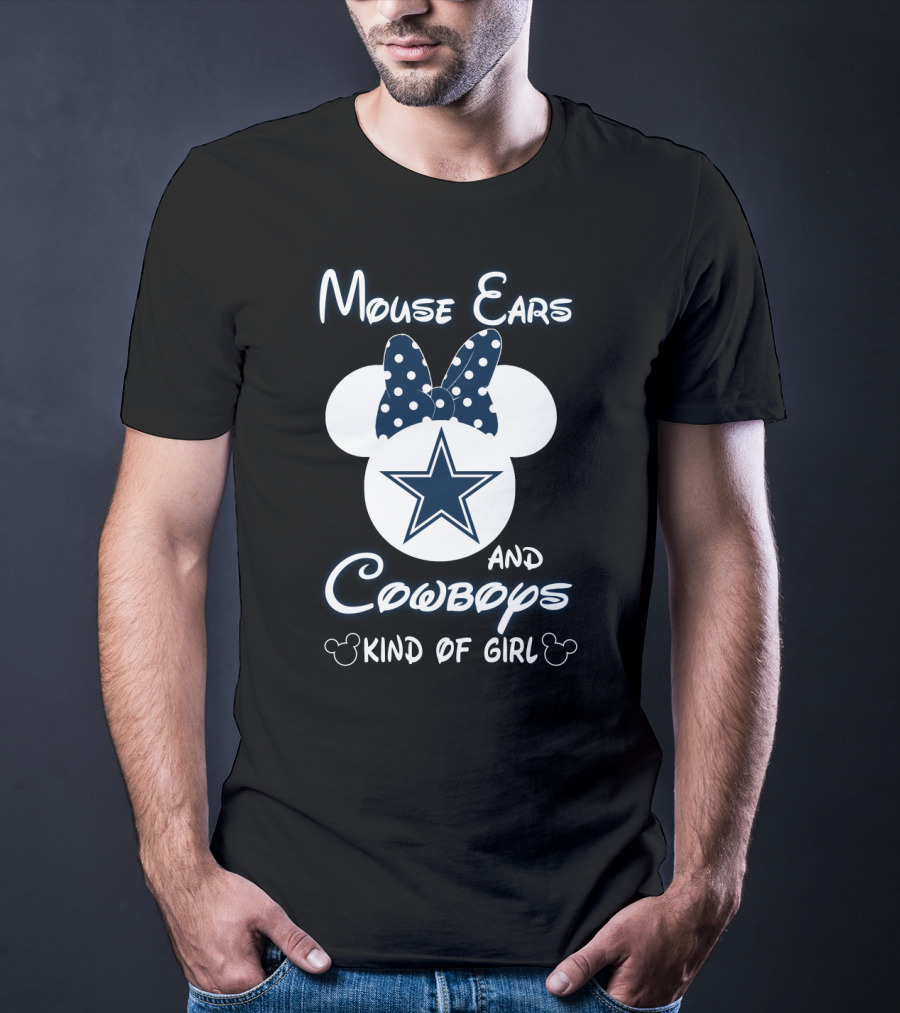 Mouse Ears And Cowboys Kind Of Girl T-Shirt