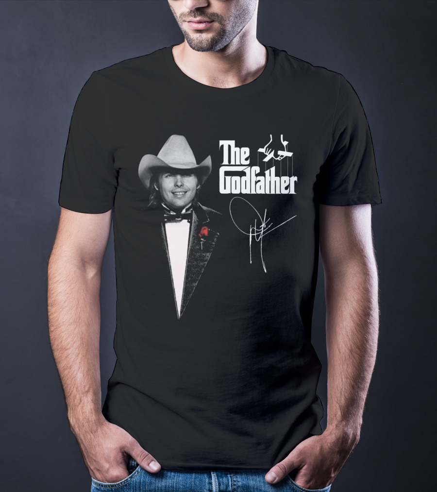 The Godfather Dwight Yoakam Signature Black Tuxedo Cowboy Hat T-Shirt