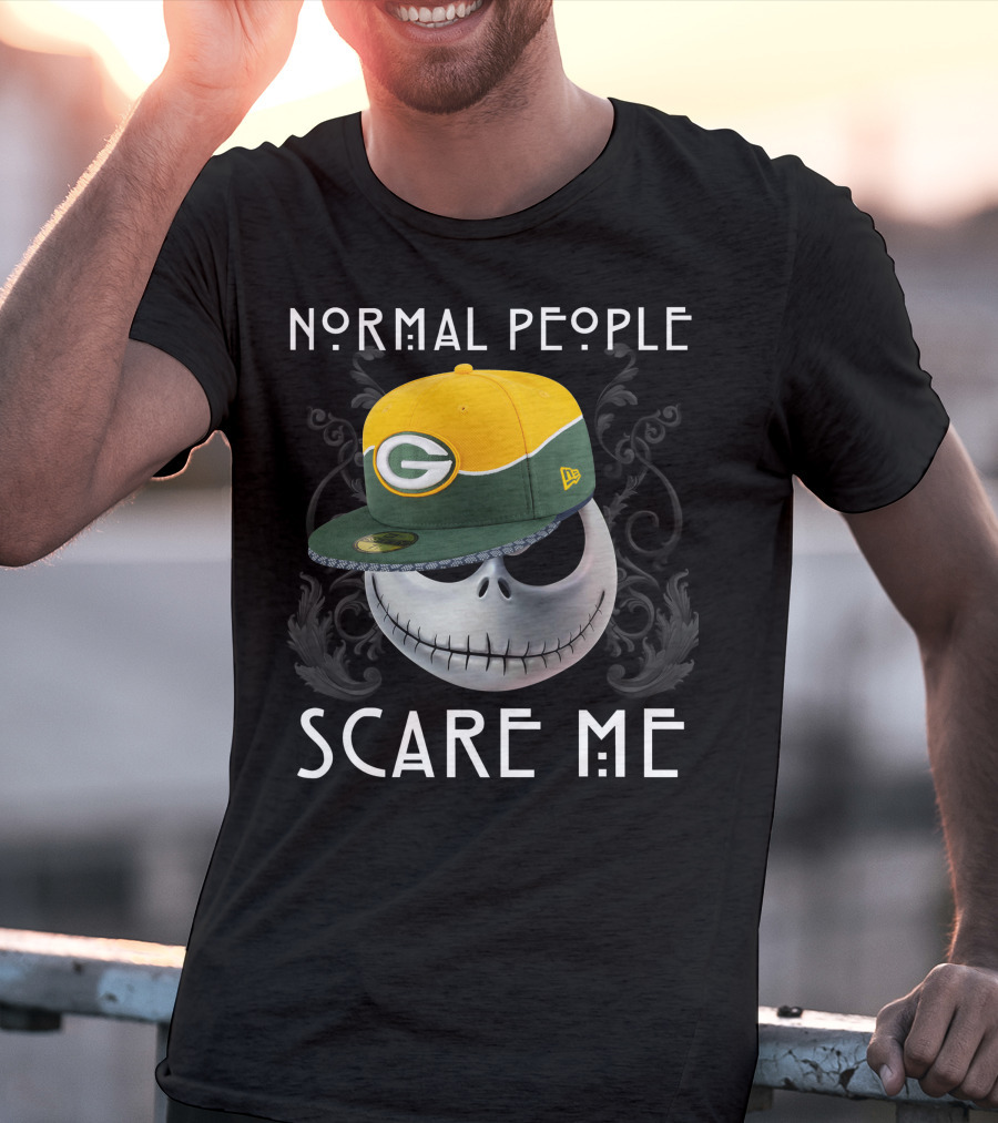 NORMAL PEOPLE SCARE ME Packers T-Shirt