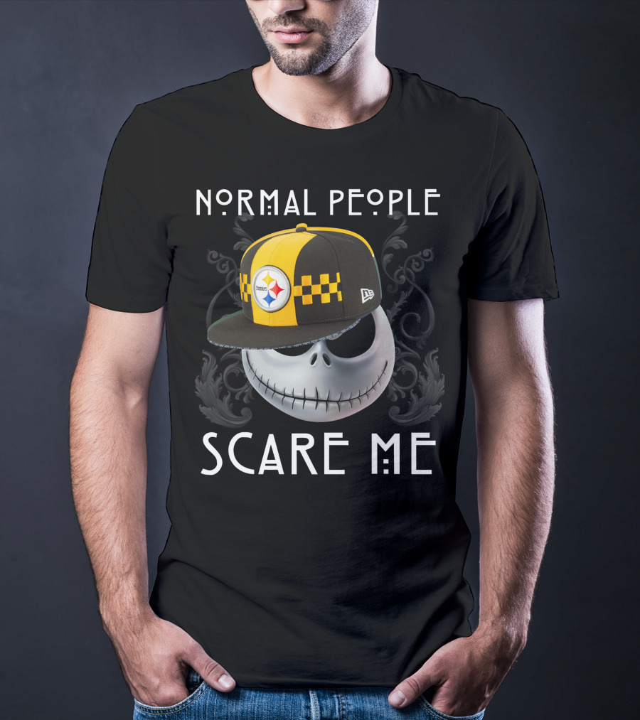 Normal People Scare Me Steelers T-Shirt