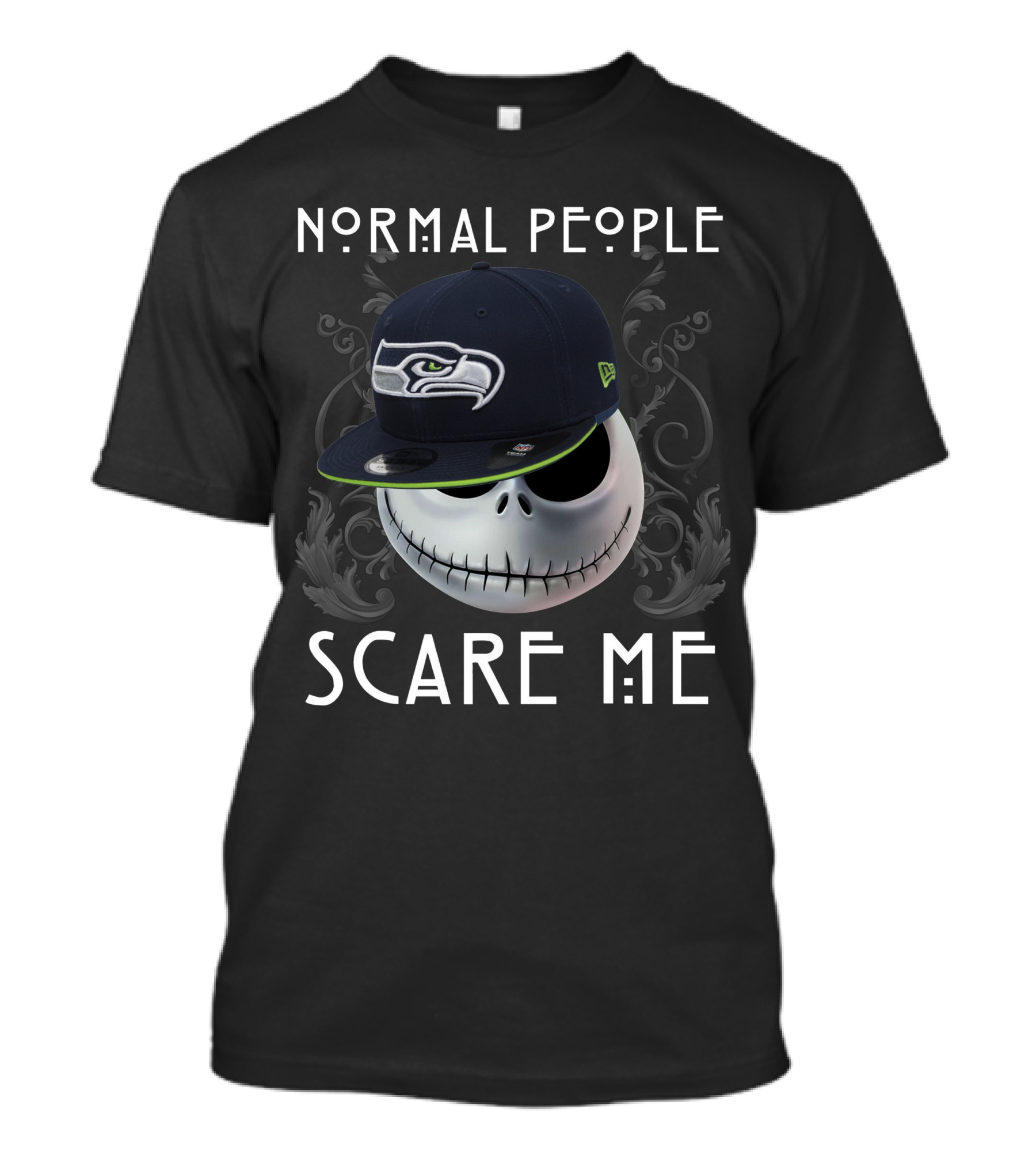 Normal People Scare Me Seattle Seahawks T-Shirt
