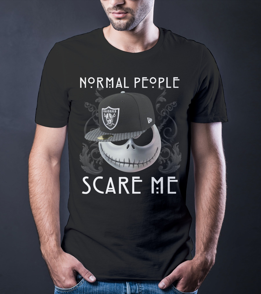 Normal People Scare Me Raiders Jack T-Shirt