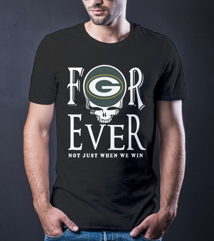 12 Green Bay Packers Forever Not Just When We Win T-Shirt