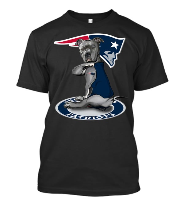 19 New England Patriots Dog T-Shirt