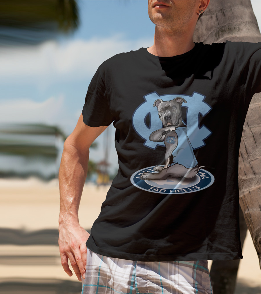 North Carolina Tar Heels 20 Dog T-Shirt