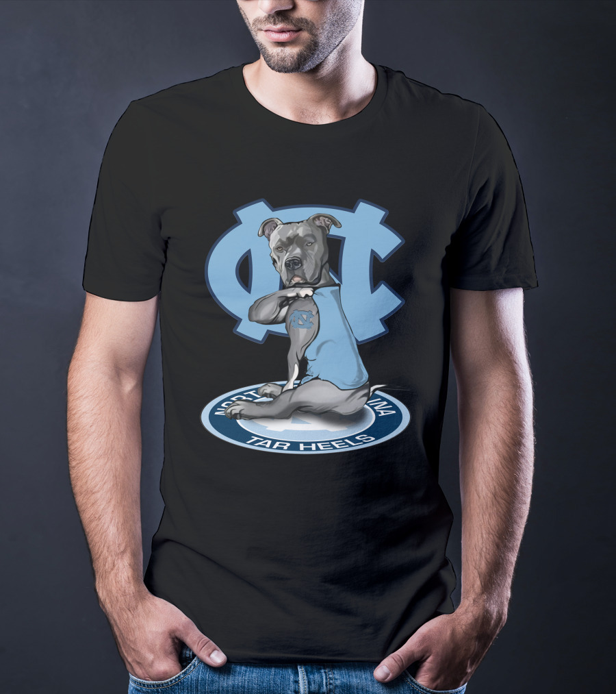 North Carolina Tar Heels 20 Dog T-Shirt