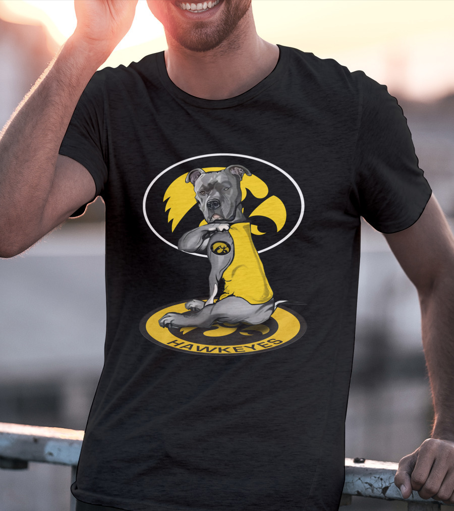 Iowa Hawkeyes Football Bulldog Supporter 2024 T-Shirt