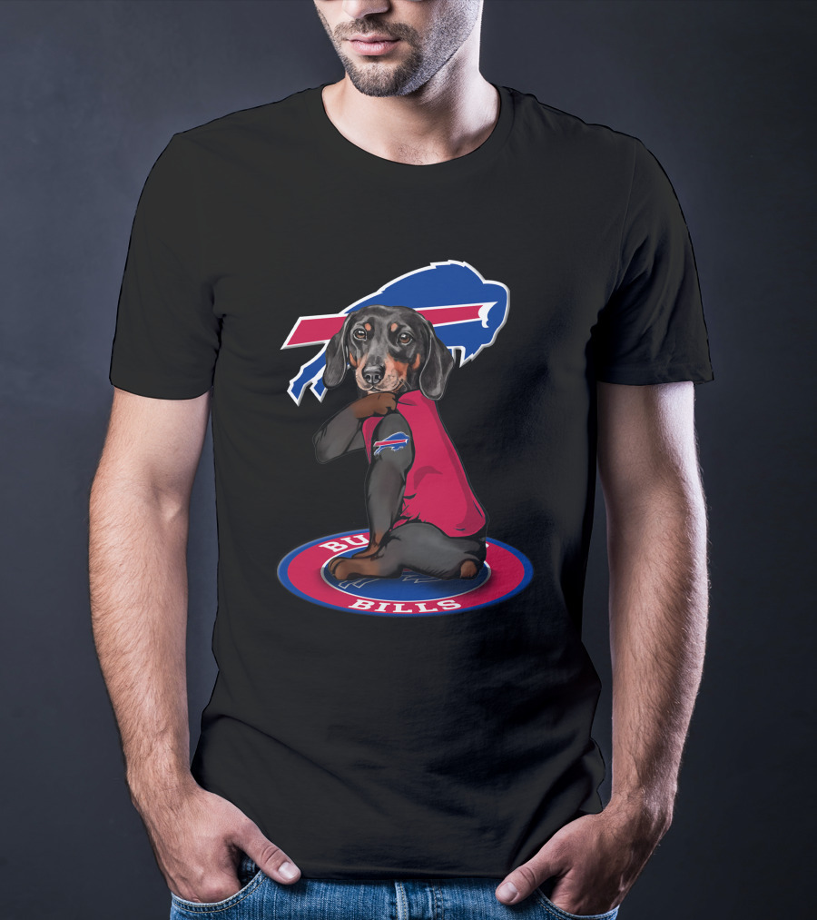 Buffalo Bills Logo Dog T-Shirt