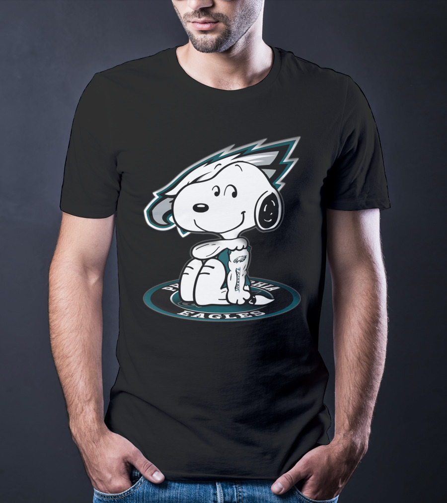 Snoopy Tattoo Philadelphia Eagles T-Shirt