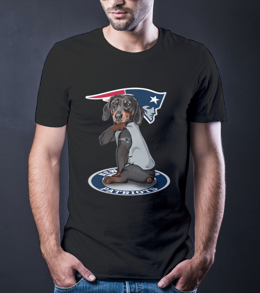 New England Patriots Dog T-Shirt