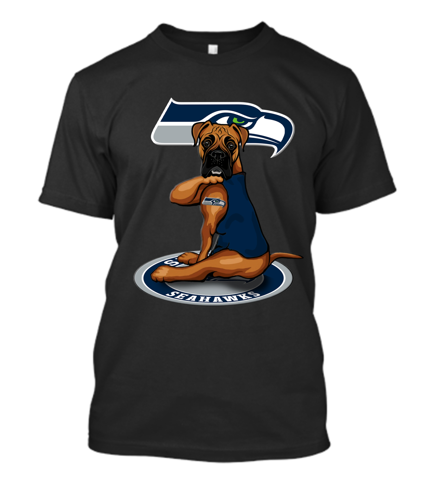 Seattle Seahawks 29 Dog Mascot T-Shirt