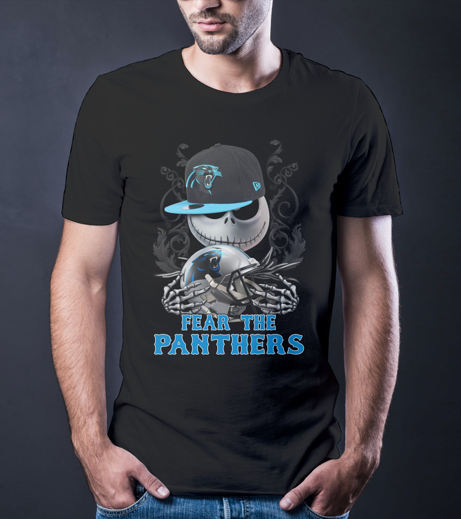 Fear The Panthers Carolina Panthers Ds001-05 T-Shirt