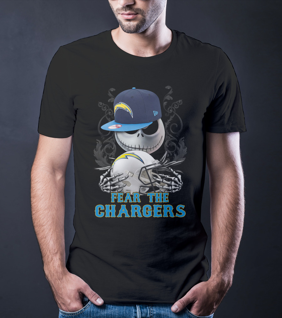 Fear The Chargers Los Angeles Ds001-27 T-Shirt