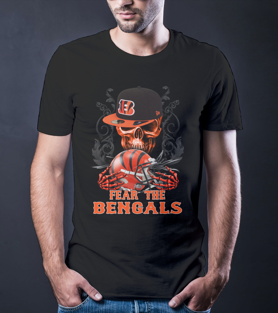Fear The Bengals Cincinnati Ds002-07 T-Shirt