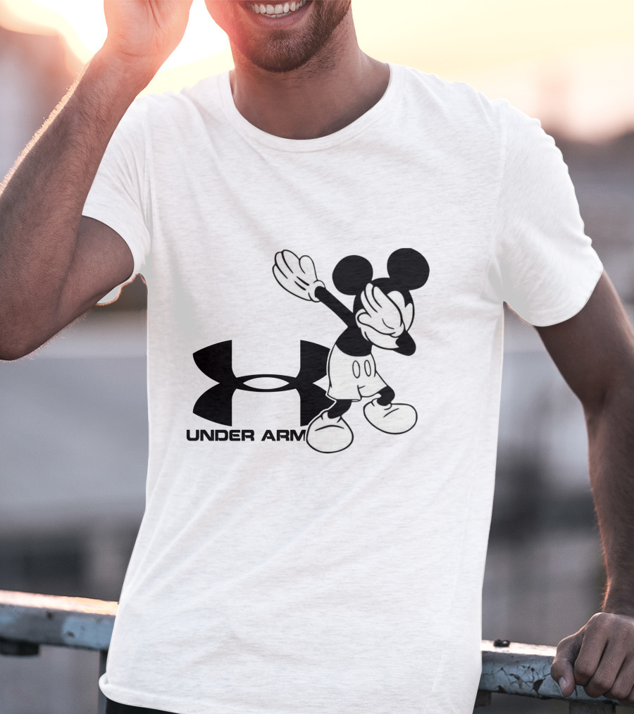 Under Arm Mickey Dabbing Iconic T-Shirt