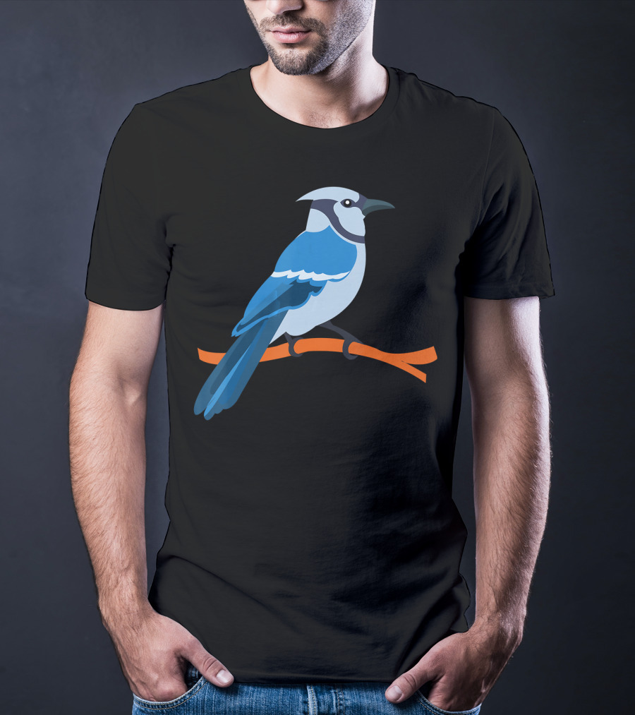 Cool Blue Jay Awesome Bird T-Shirt