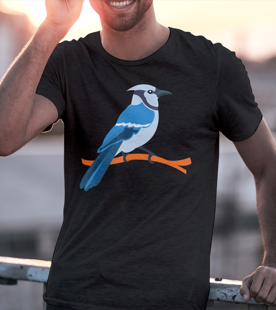 Cool Blue Jay Awesome Bird T-Shirt