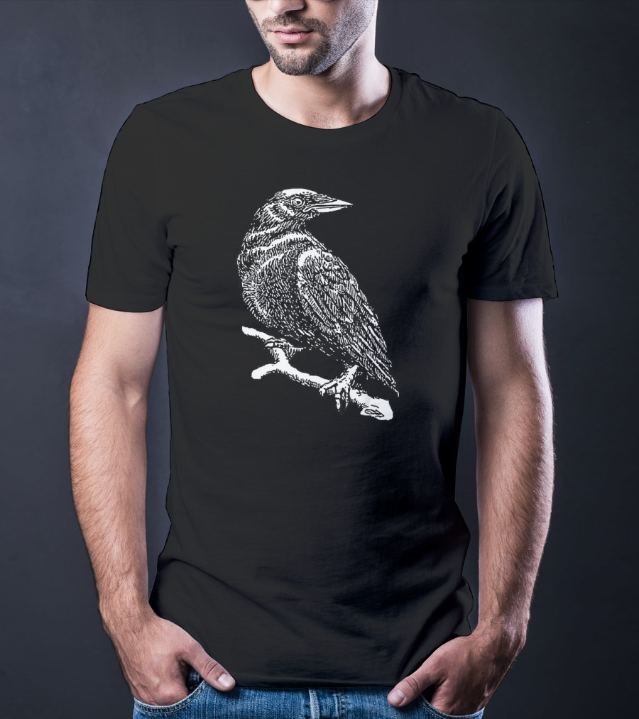 Crow Bird Birdwatching Nature T-Shirt