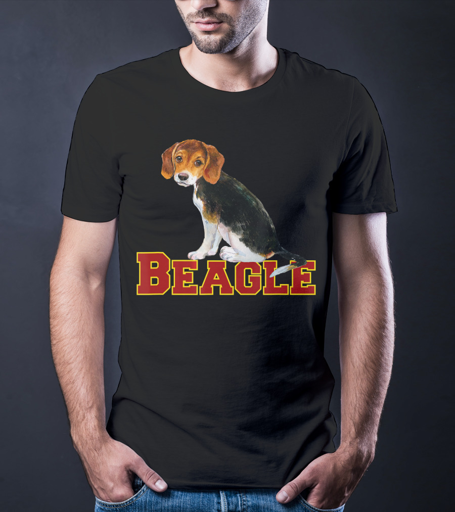 Beagle With Cute Puppy T-Shirt