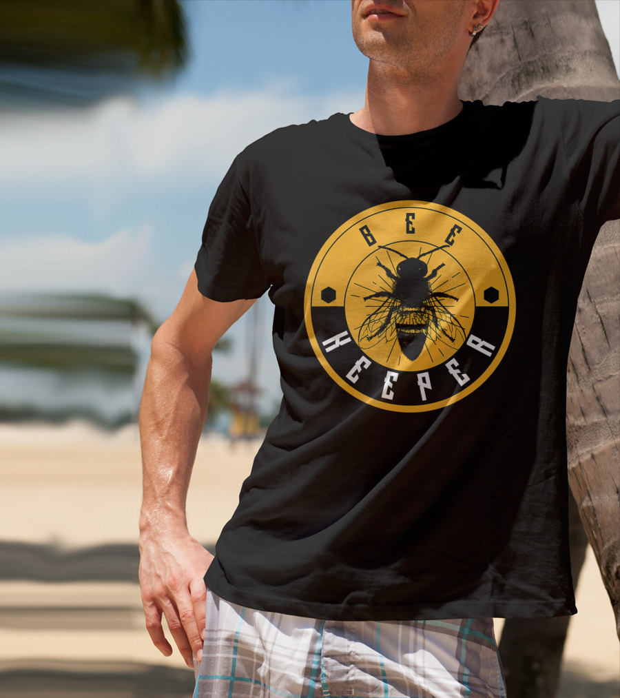 Bee Keeper Honey Bees Beekeeping Circle T-Shirt