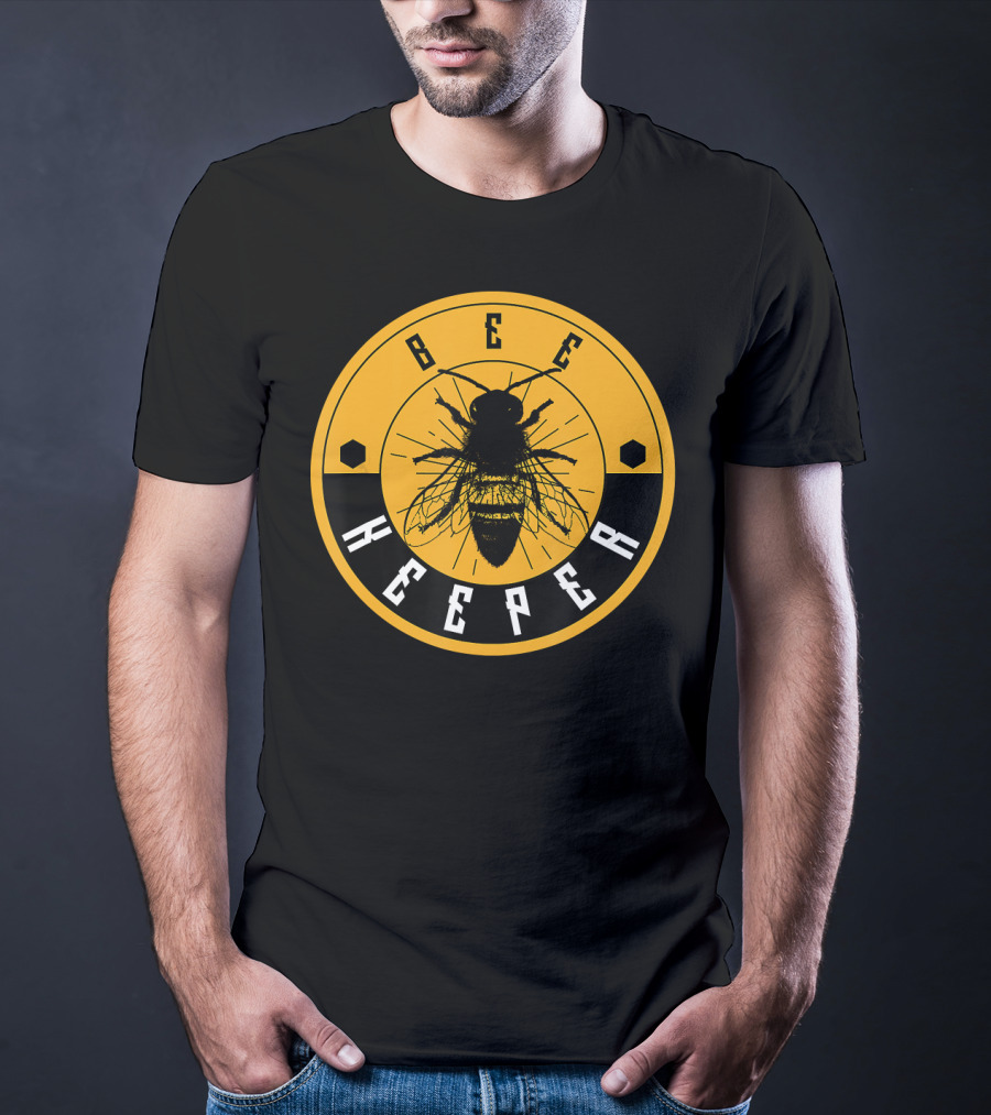 Bee Keeper Honey Bees Beekeeping Circle T-Shirt