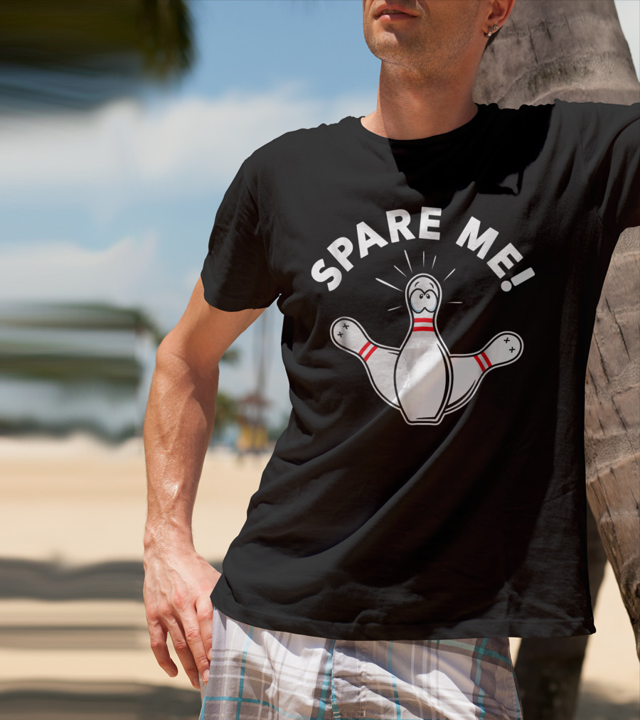 SPARE ME Cute Bowling Boys Or Girls T-Shirt