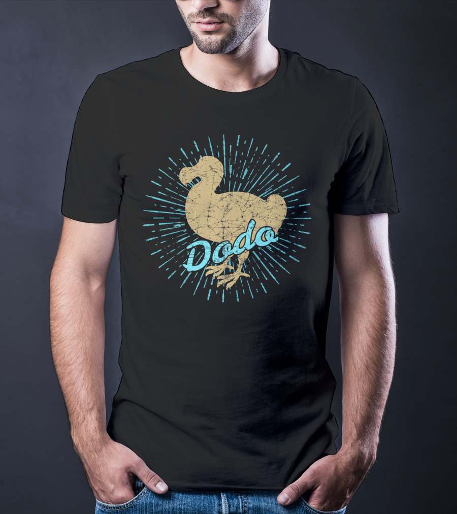 Dodo Bird Retro Vintage T-Shirt
