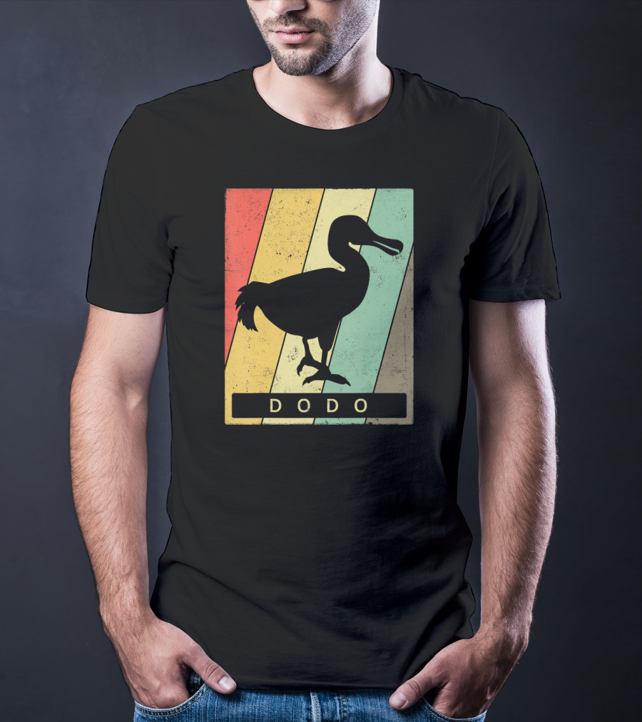 Dodo Bird Lover Vintage Dodo Retro Animal T-Shirt