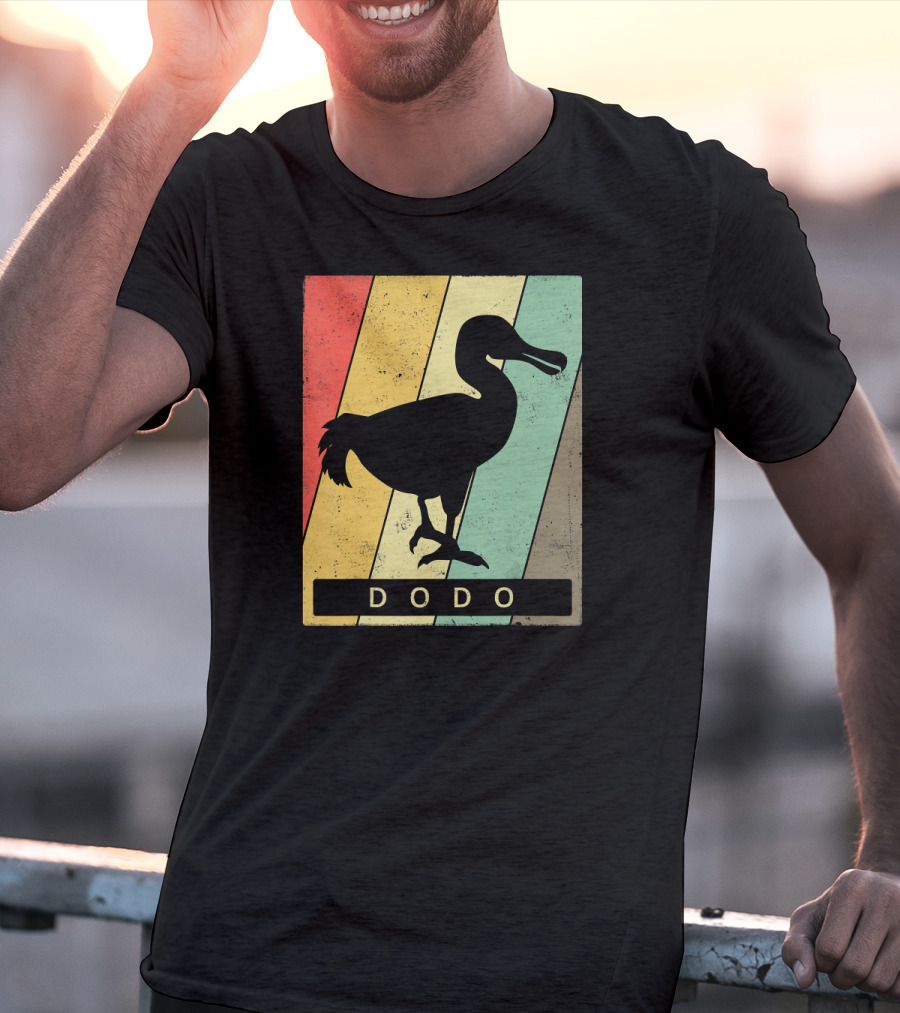 Dodo Bird Lover Vintage Dodo Retro Animal T-Shirt