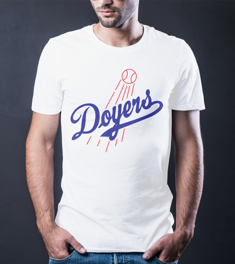 Doyers Baseball Regular Fit Script With Baseball T-Shirt
