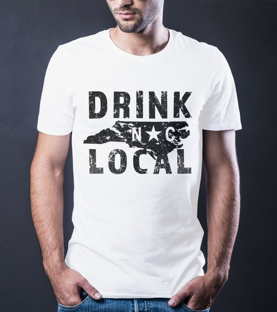 Drink Local NC North Carolina Craft Beer T-Shirt