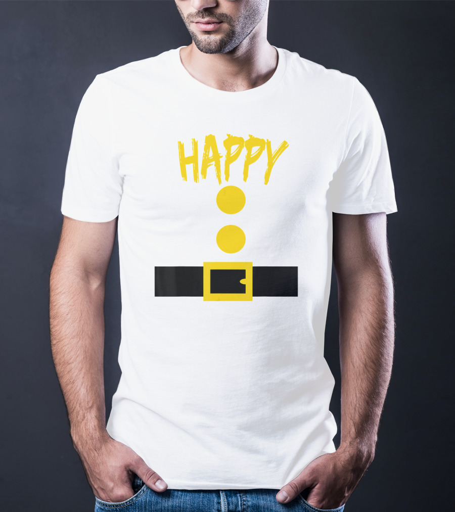 Happy Dwarf Costume Belt T-Shirt