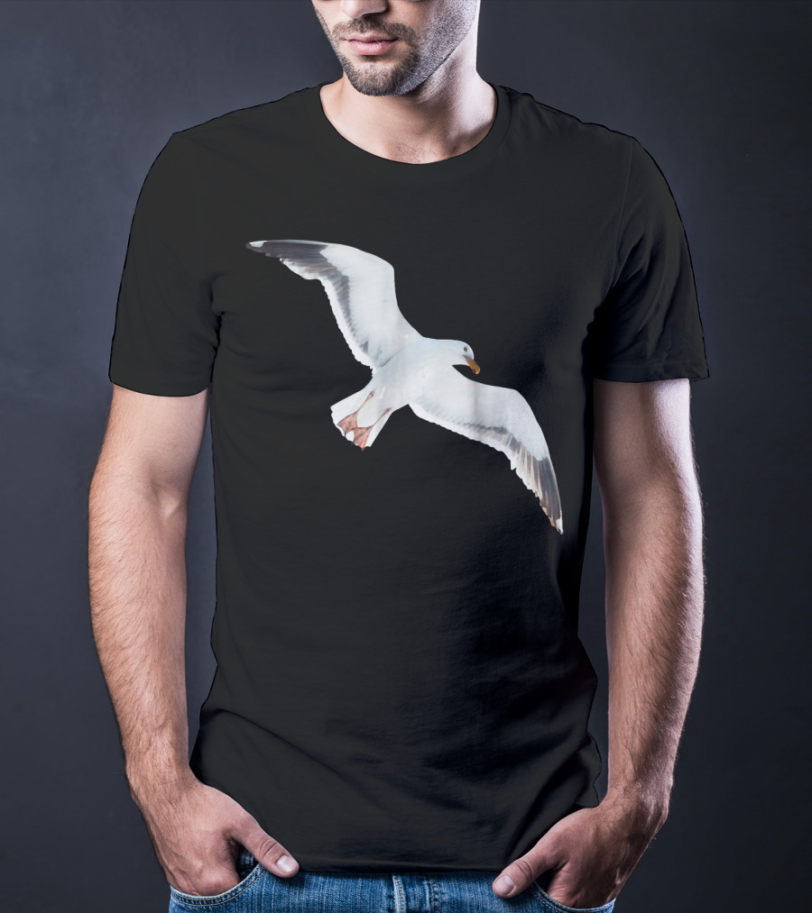 Majestic Flying Seagull For Seagull Lover T-Shirt
