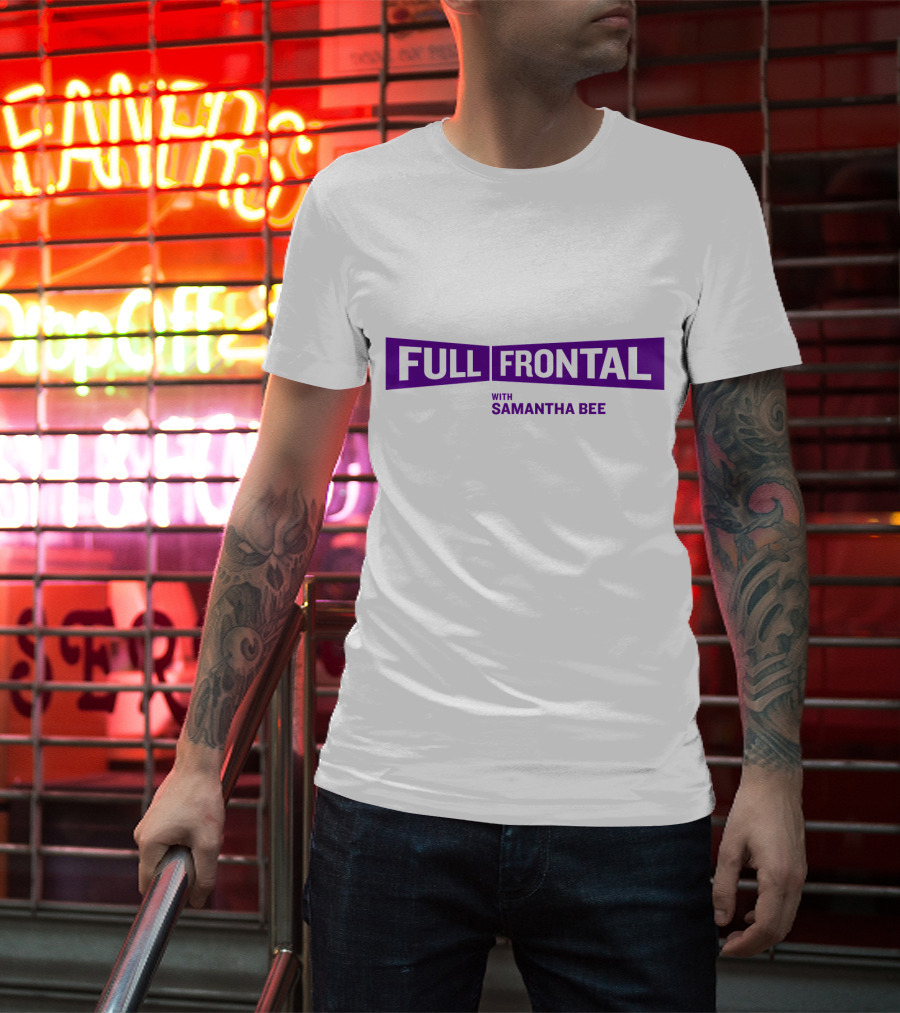 Full Frontal With Samantha Bee Purple T-Shirt