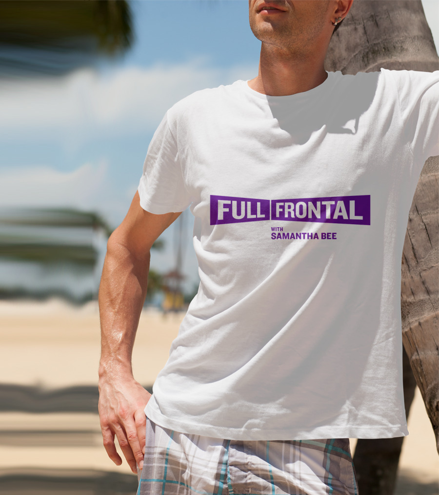 Full Frontal With Samantha Bee Purple T-Shirt