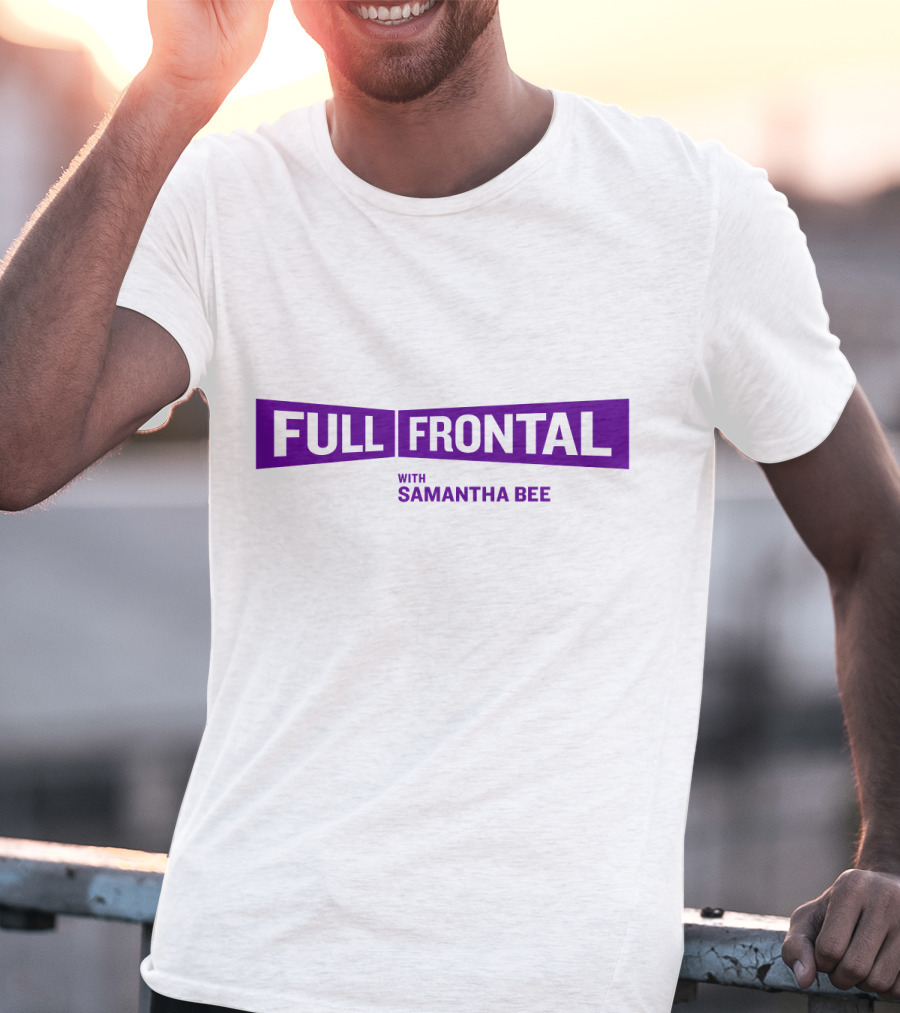 Full Frontal With Samantha Bee Purple T-Shirt