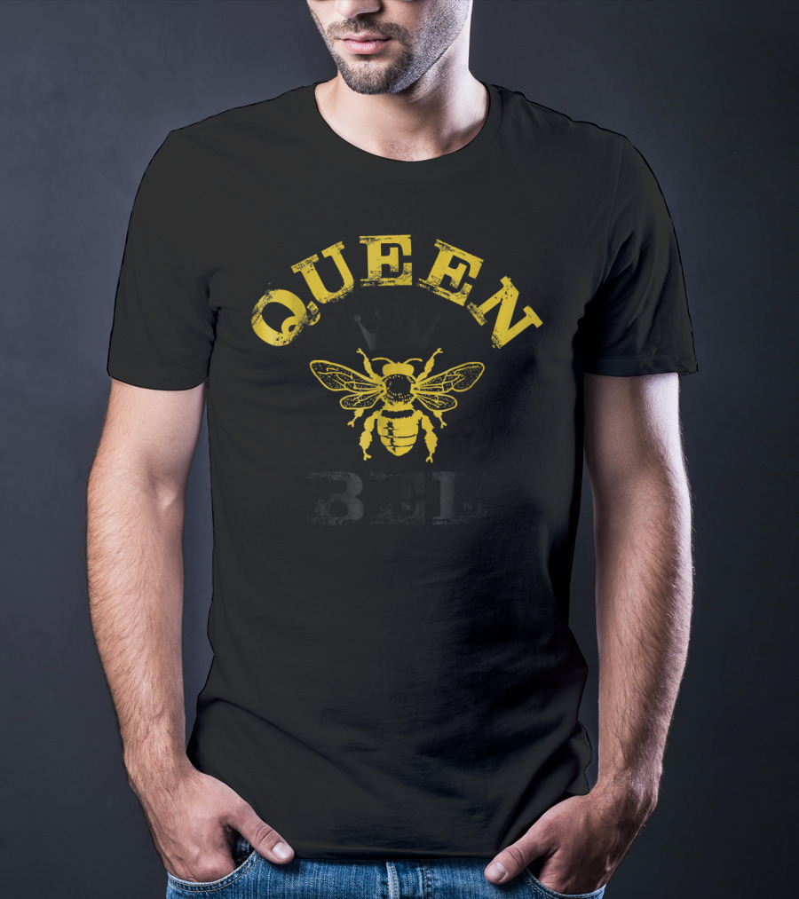 Queen Bee Funny Beekeeping Great T-Shirt