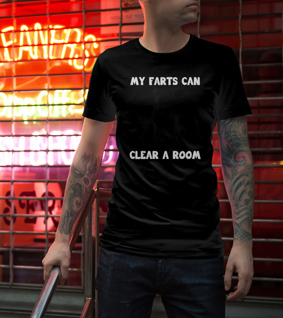 My Farts Can Clear A Room Boxer Dog T-Shirt