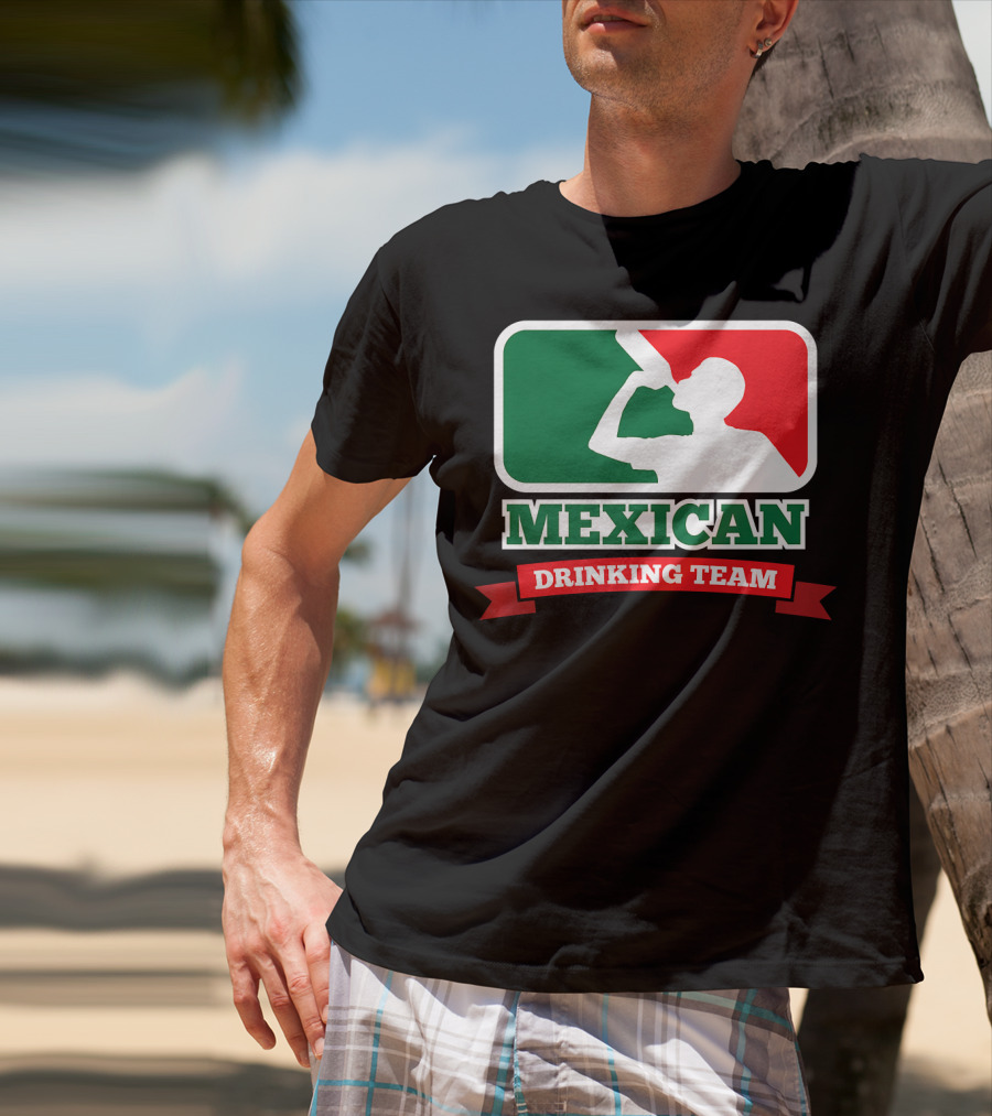 Mexican Drinking Team Funny Party T-Shirt