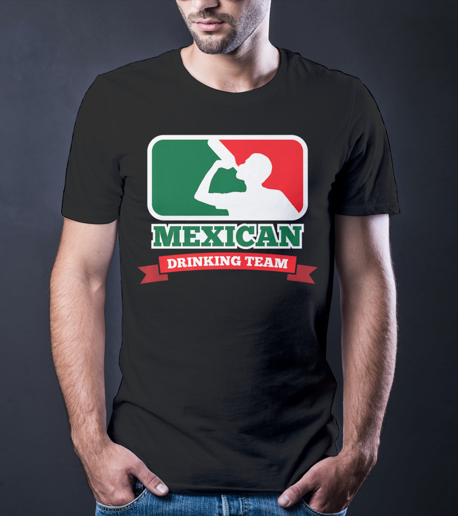 Mexican Drinking Team Funny Party T-Shirt